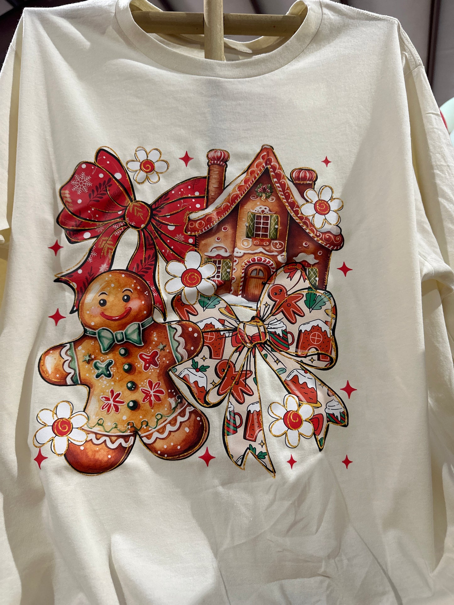 Gingerbread longsleeve Tee