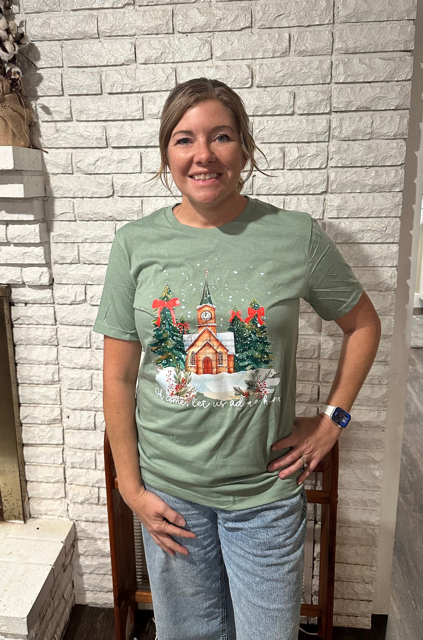 Church x-mas tee