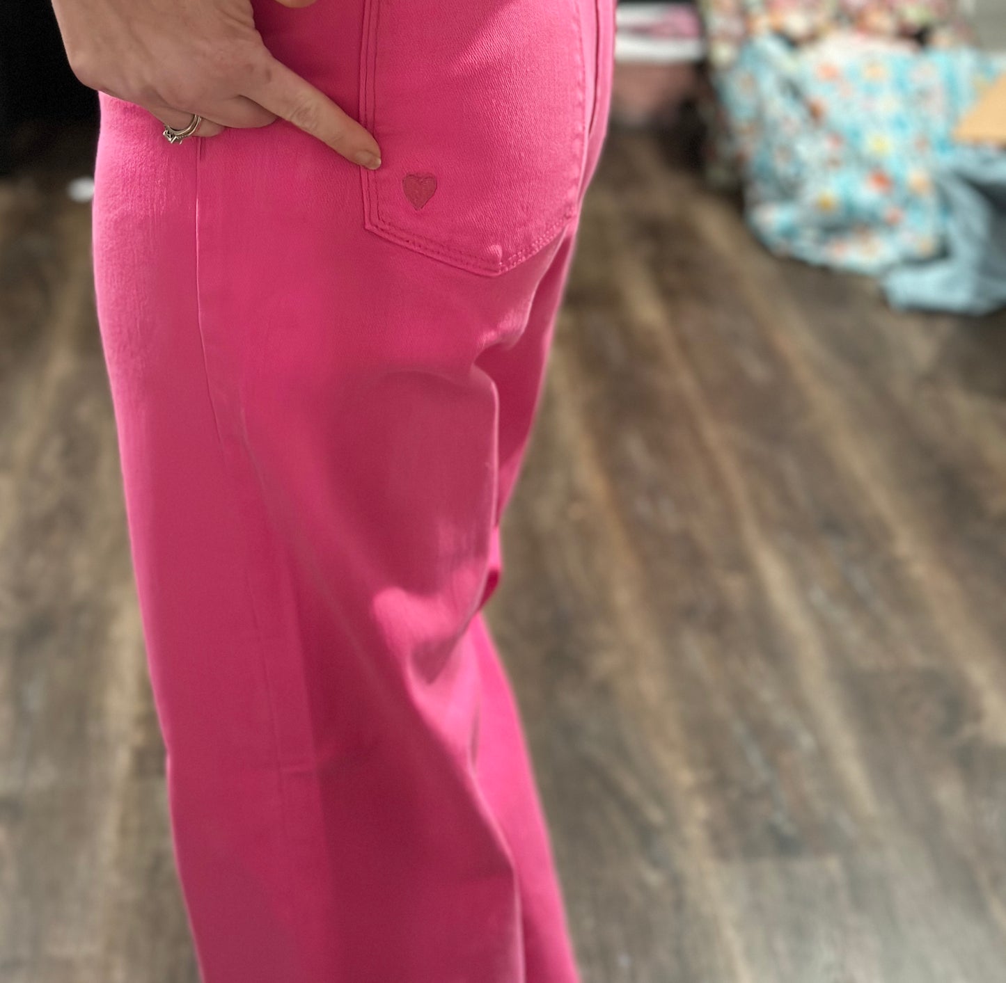 Pink Judy Blue Jeans