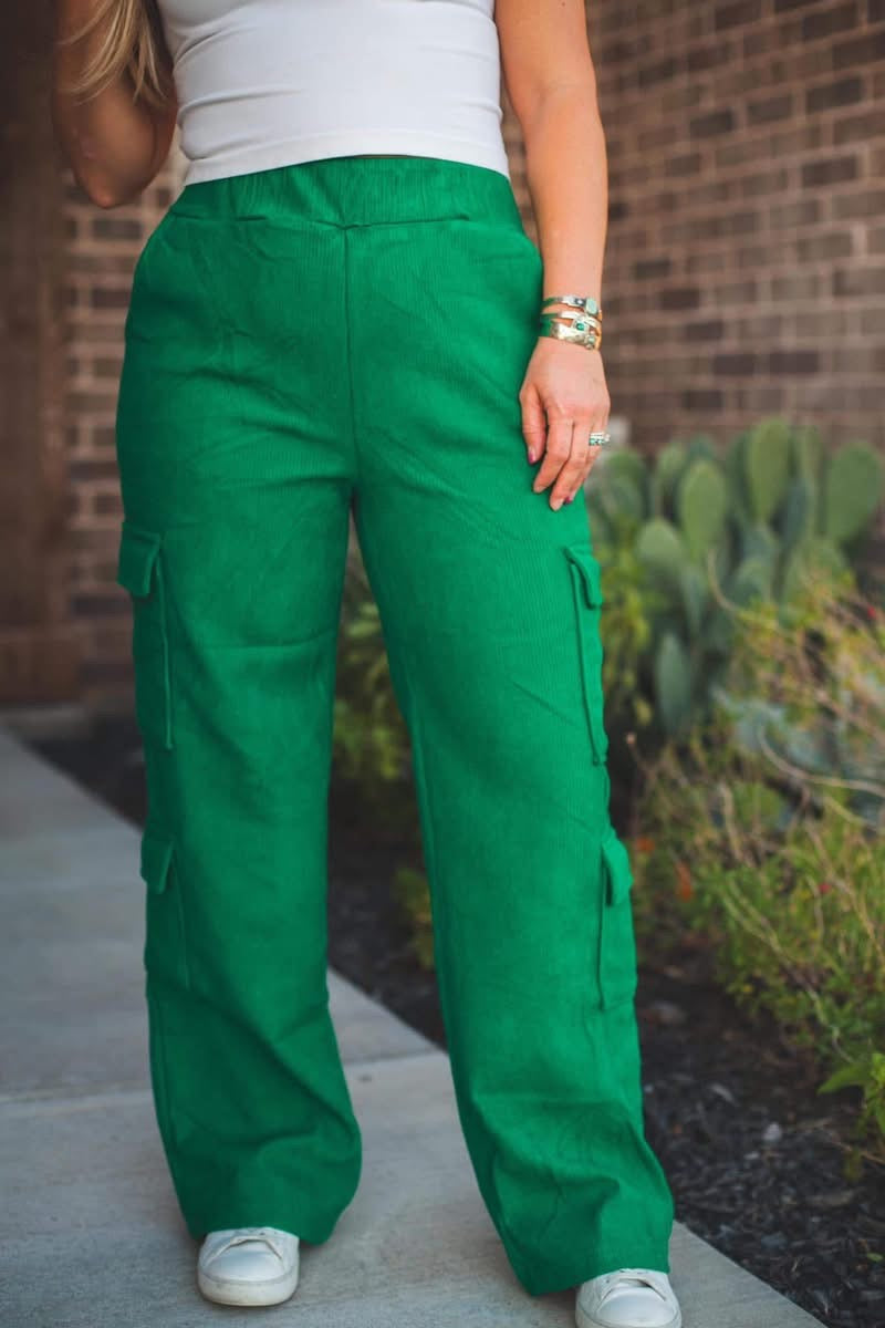 Green Cargo Pants