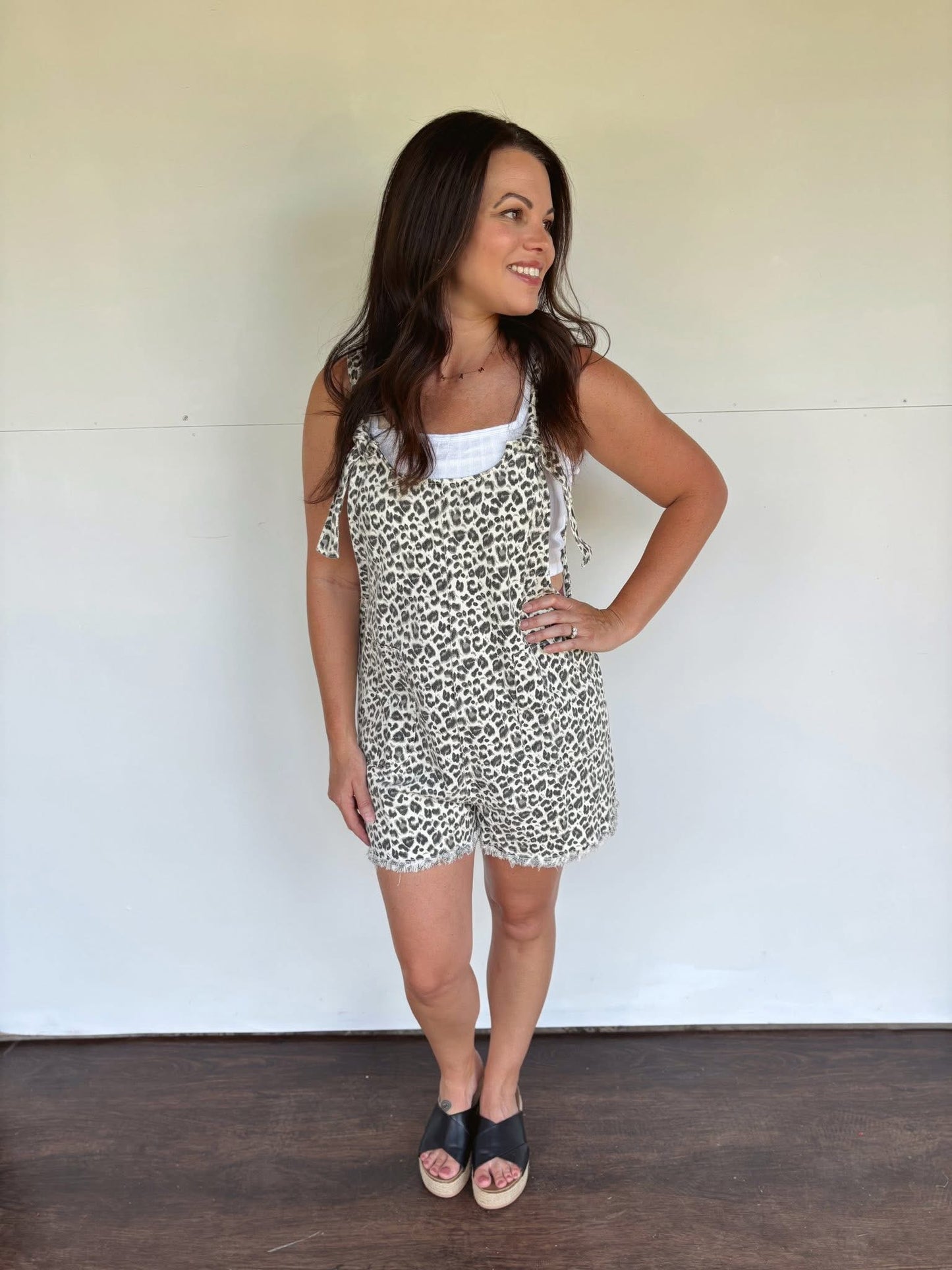 Leopard Overalls