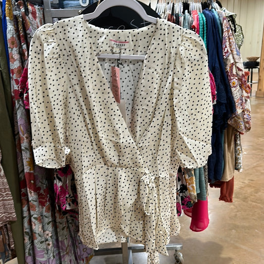 Ivory Dot Top