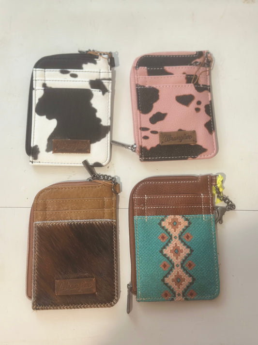 Wrangler mini wallets