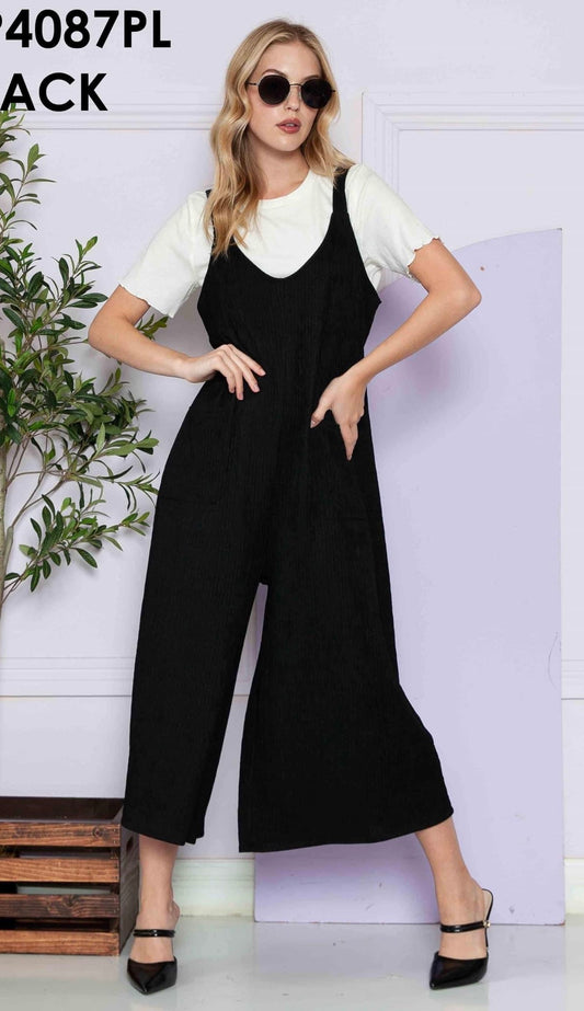 Black jumpsuit