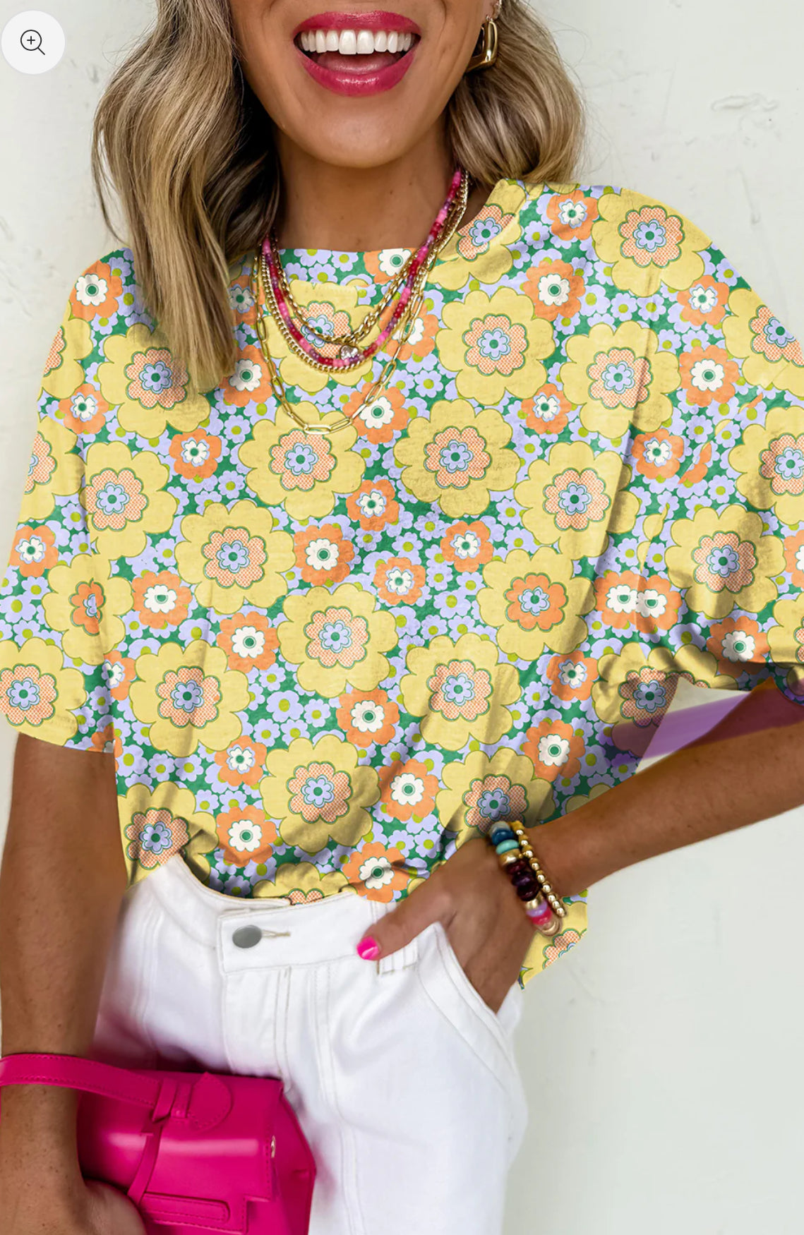 Yellow Flower Top