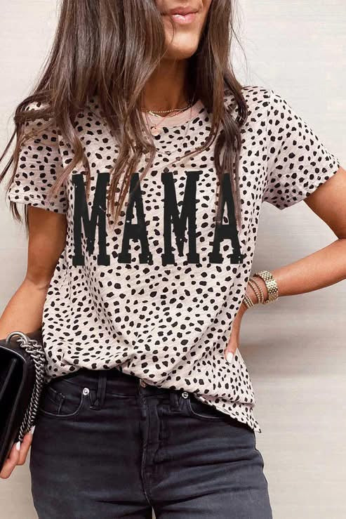 Leopard MAMA Tee