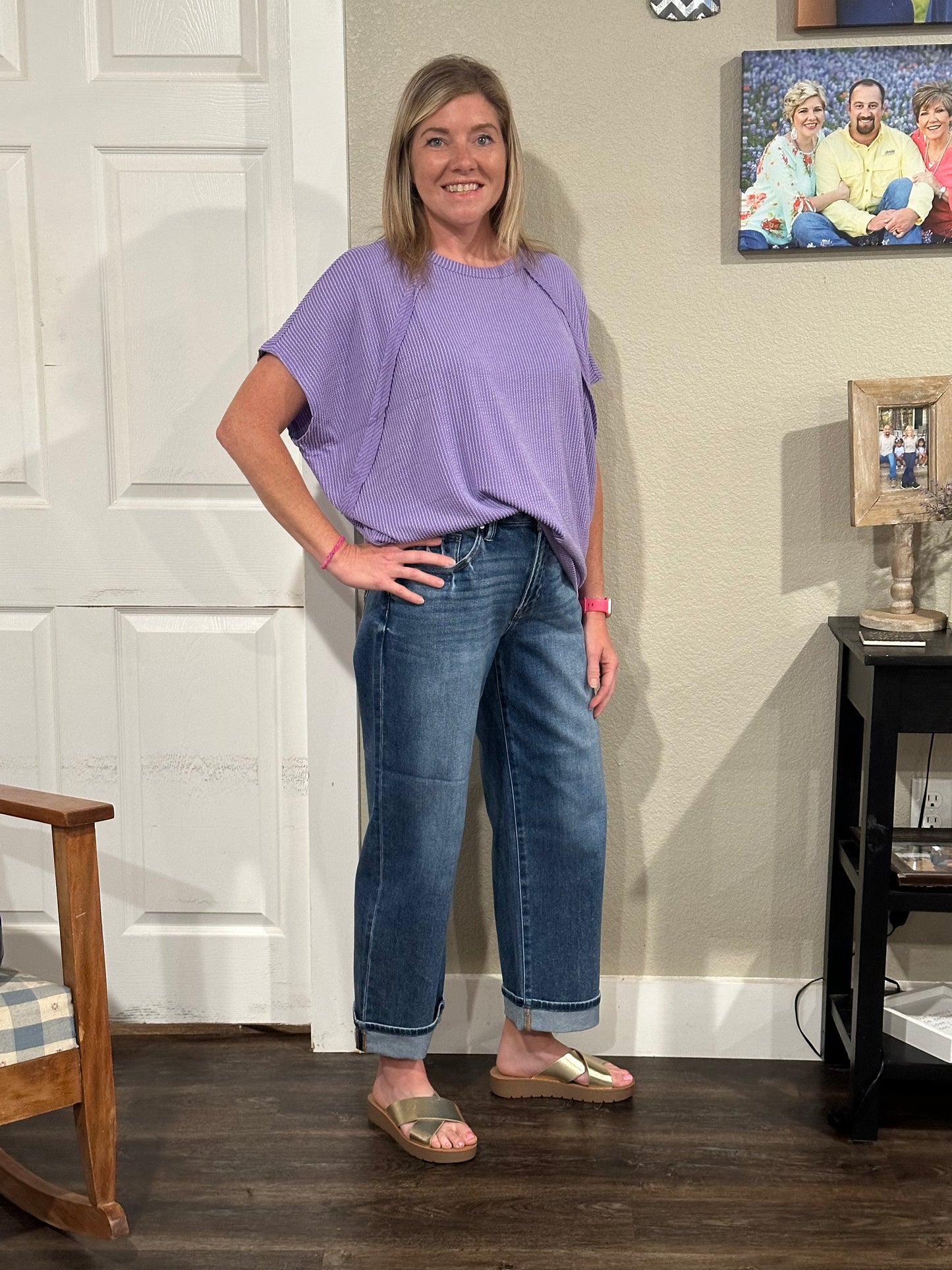 Risen Barrel Jeans
