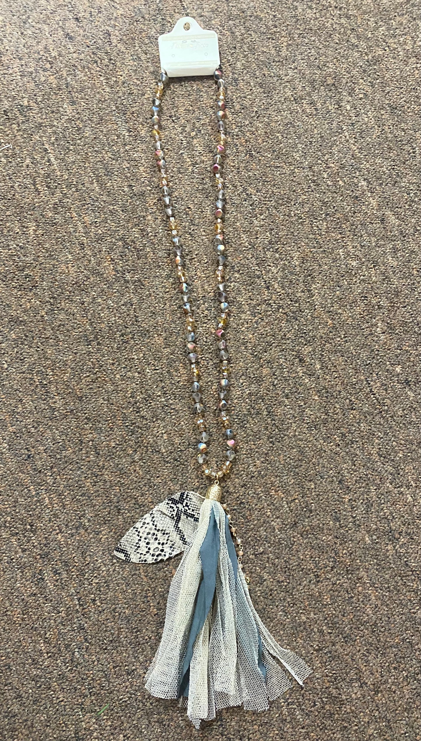 Long necklaces