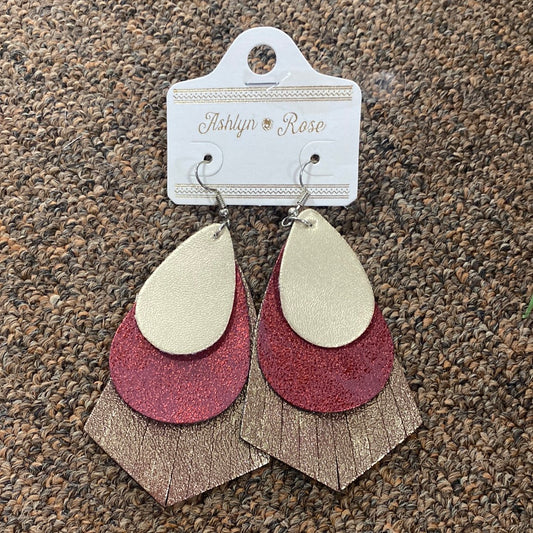 Tear drop earrings